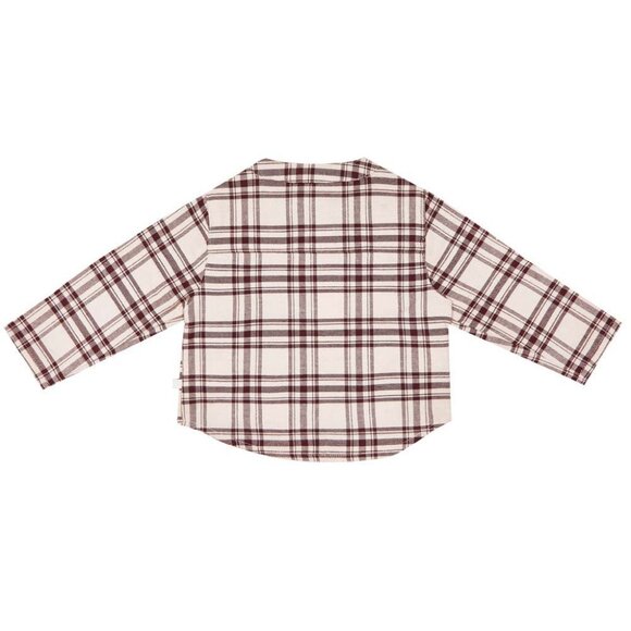 Alex Baby Shirt - Red Check - Picture 2 of 2
